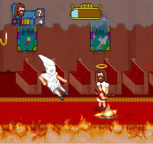 Jesus The Arcade Game Screenshot