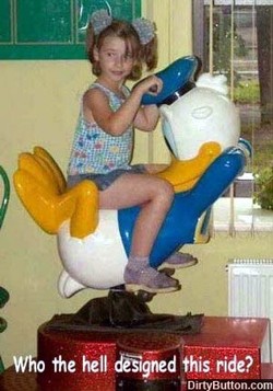 Donald Duck ride