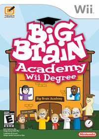 Big Brain Academy Wii Degree - Portada