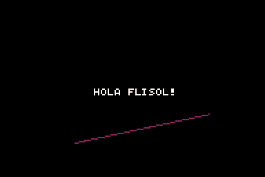 Hola Flisol 3, animado